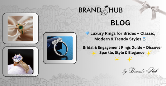 Luxury Bridal & Engagement Rings Guide β Classic, Modern & Timeless Styles for Every Bride πβ¨ - Brande Hub