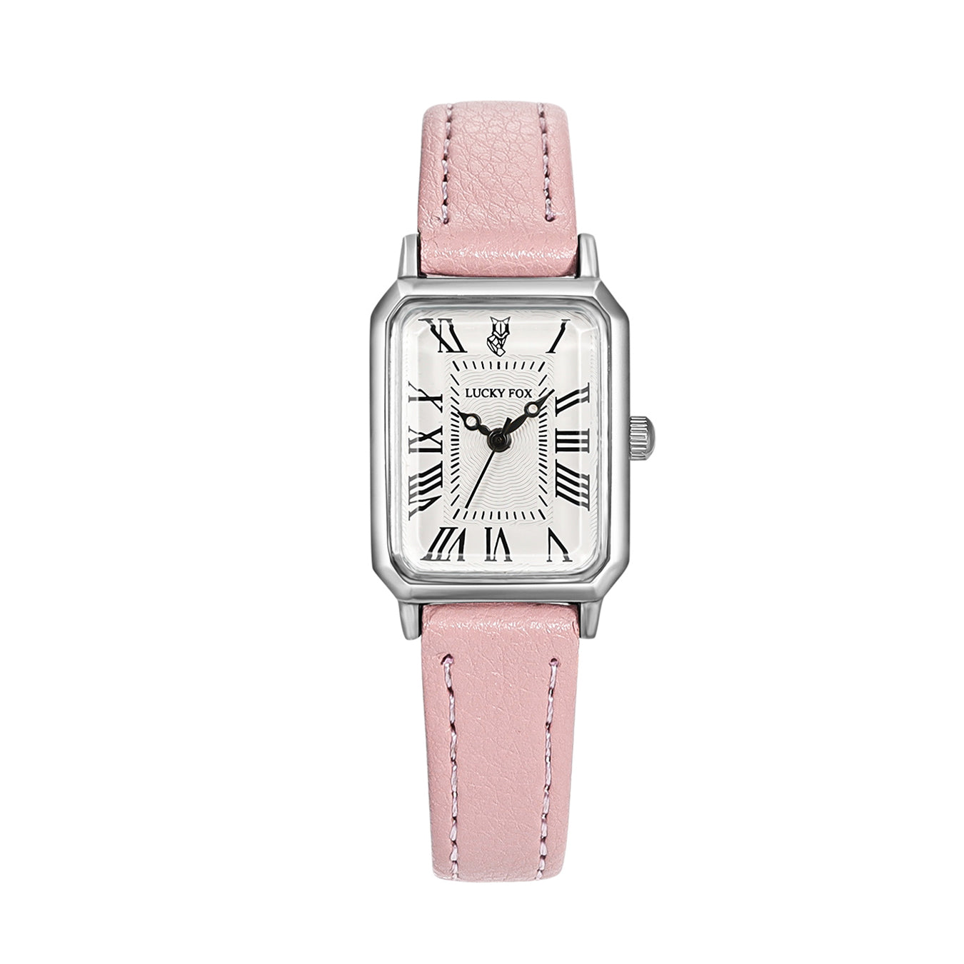 Fashion Rectangle Quartz Wrist Watch for Women Luxury Brand Roman Dial Leather Strap Ladies Watches Clock