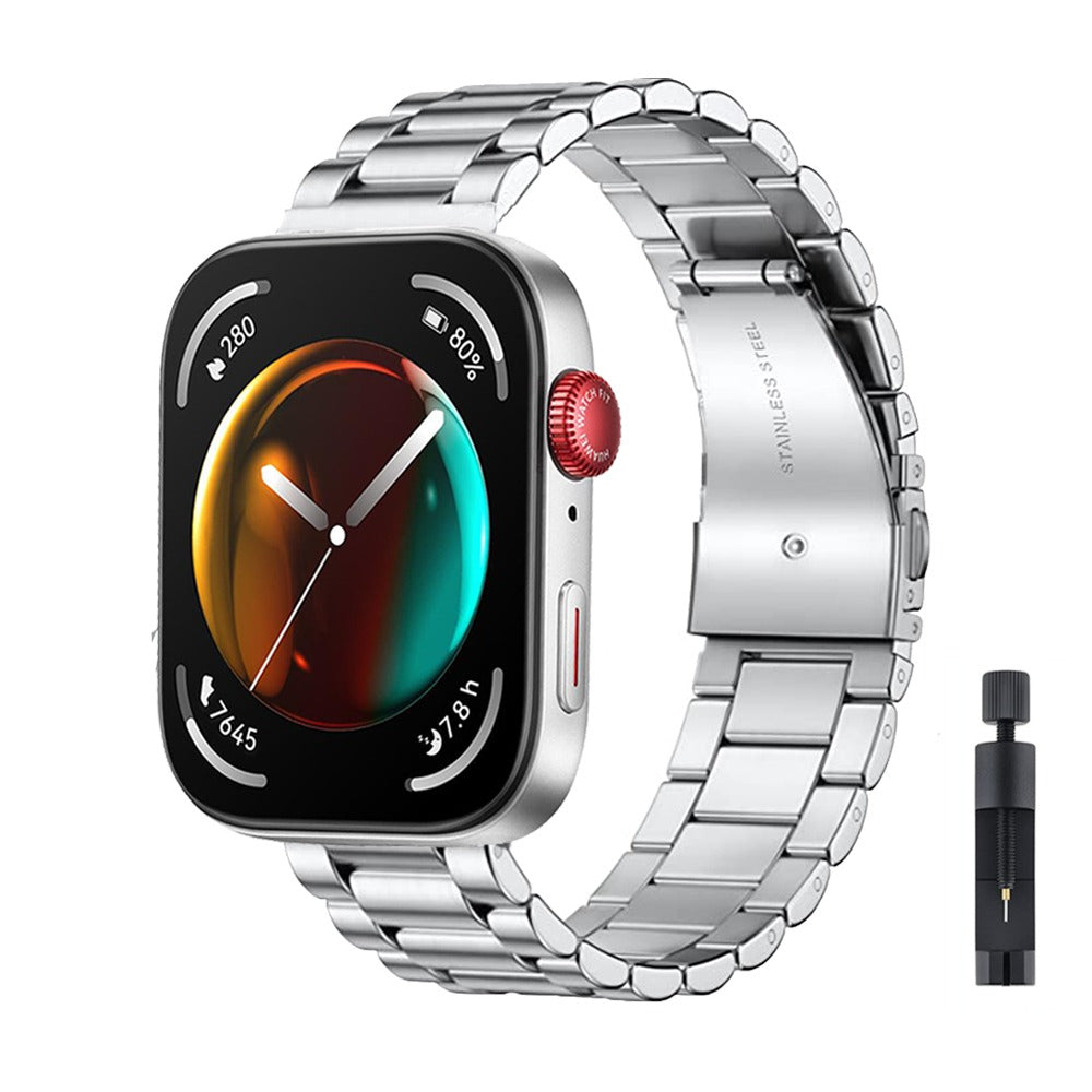 Metal Strap for Huawei Watch Fit 3 Adjustable Bracelet Wristband for Huawei Watch Fit 3 Smart Watch Stainless steel Accessories
