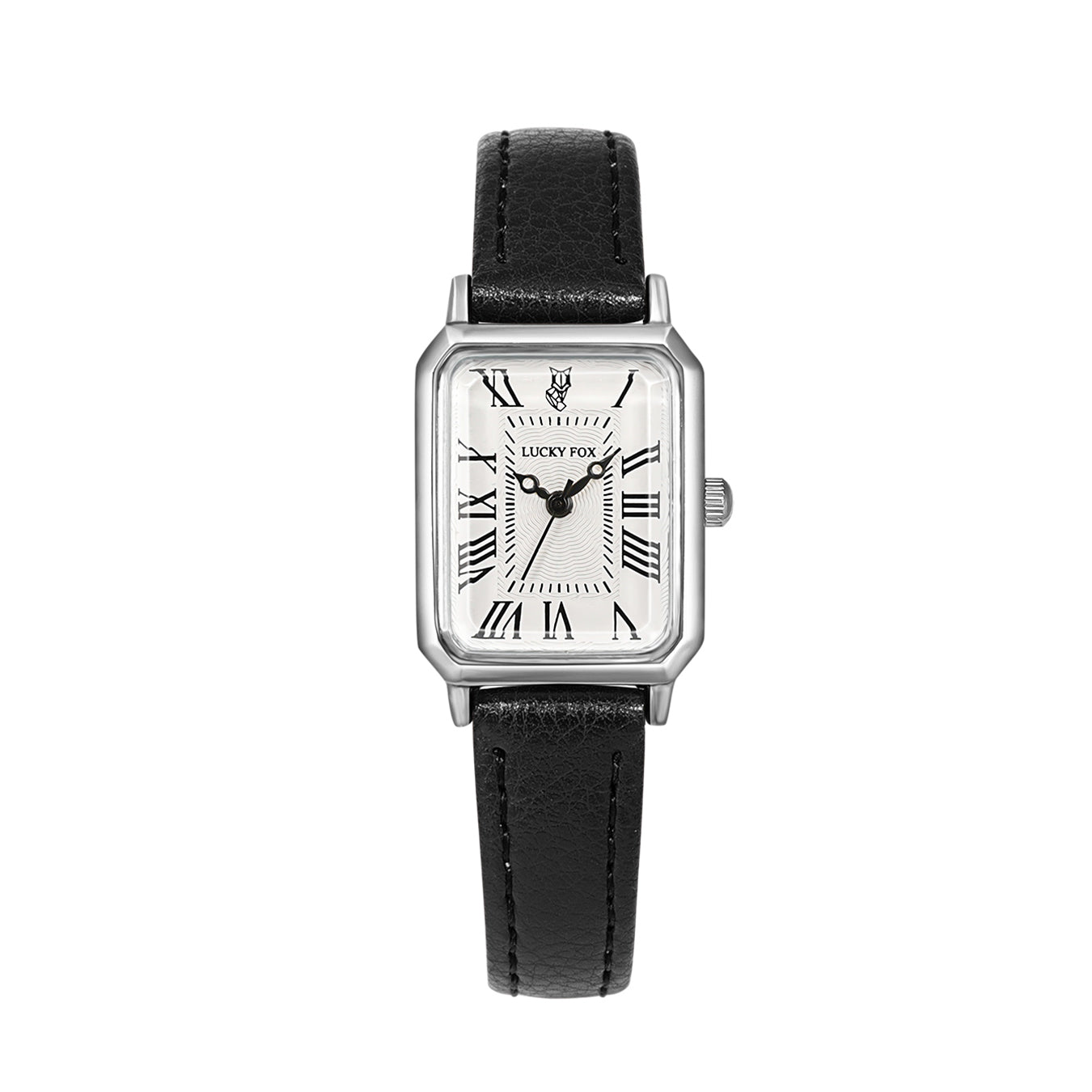 Fashion Rectangle Quartz Wrist Watch for Women Luxury Brand Roman Dial Leather Strap Ladies Watches Clock