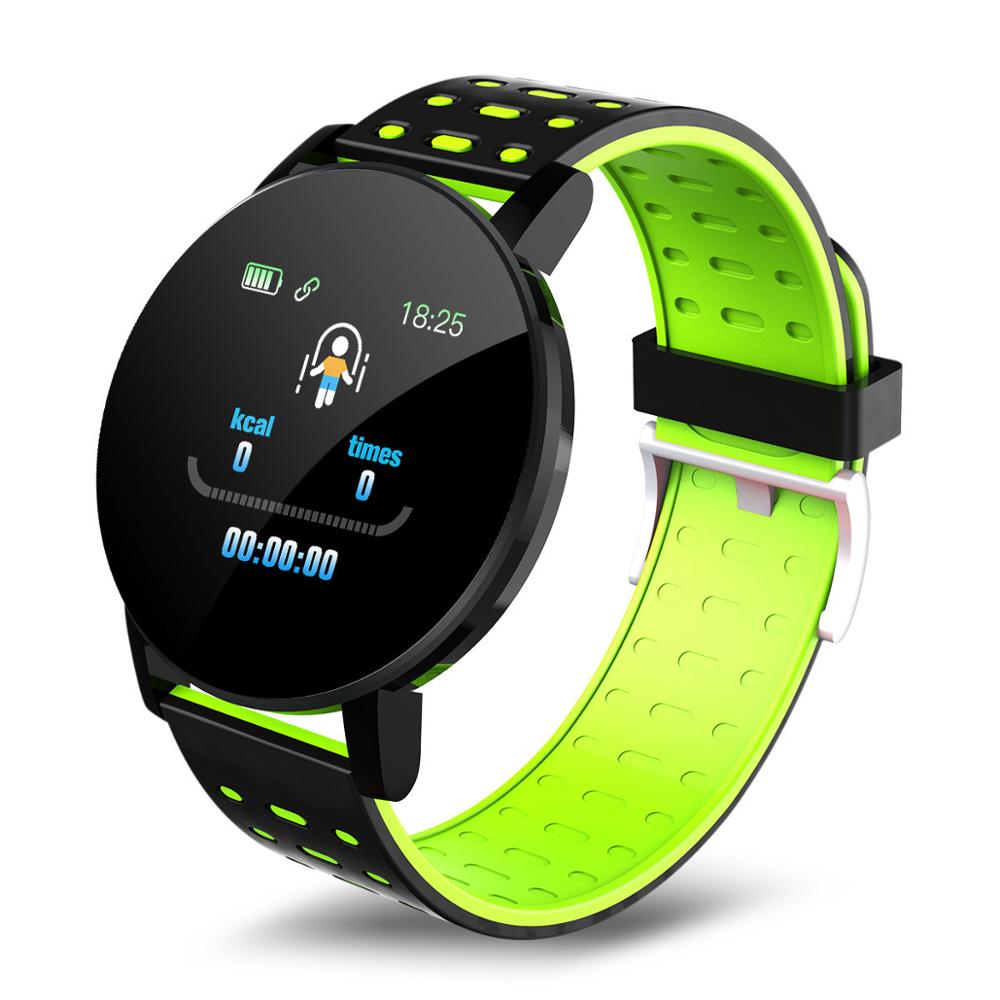 119S Bluetooth Smartwatch for Men and Women Fitness Tracker Android iOS