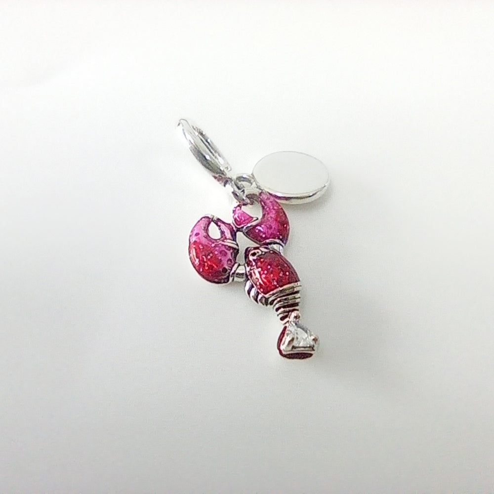 Authentic Pandora Sterling Silver Lobster Dangle Charm