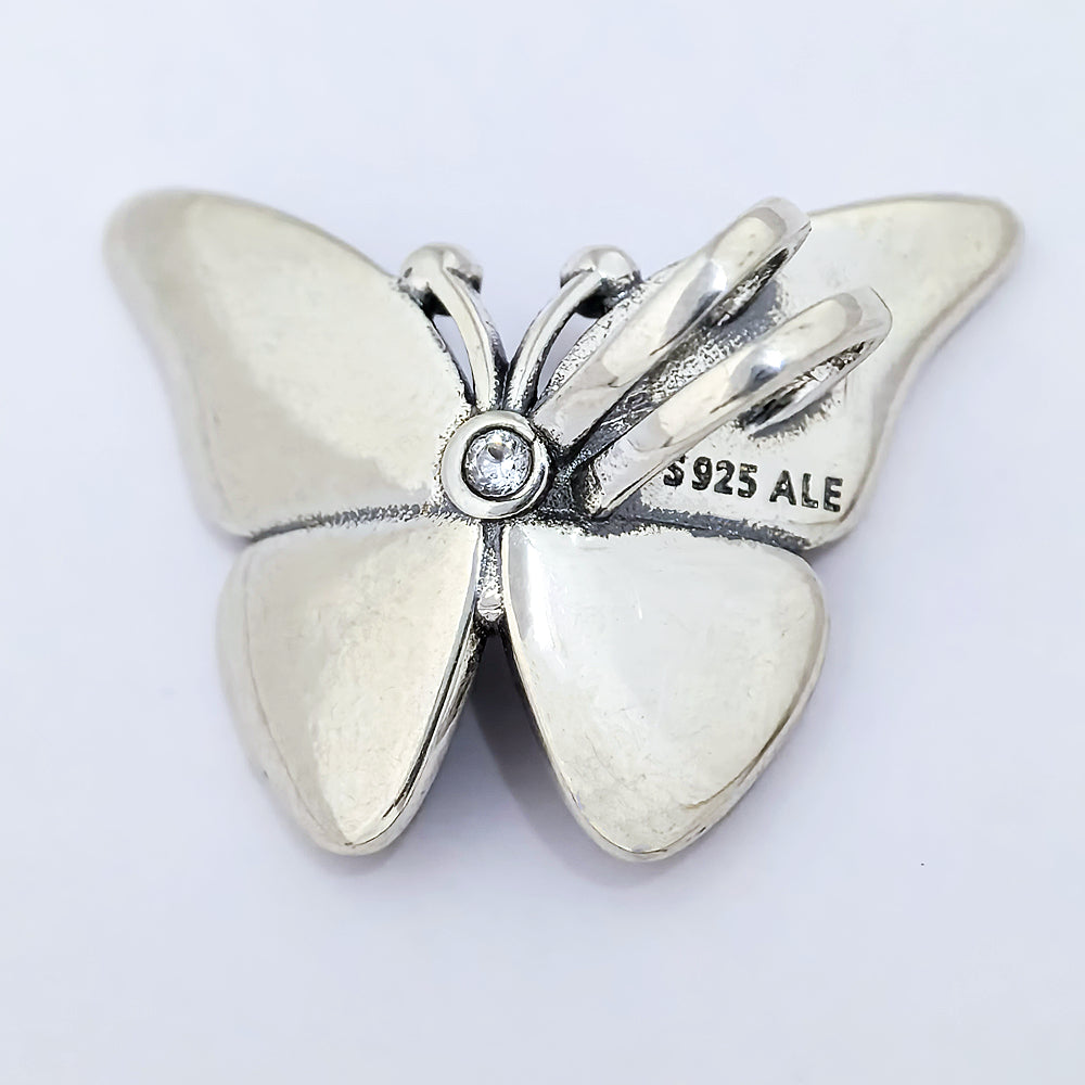 Pandora Silver Blue Oversized Butterfly Charm | S925 ALE