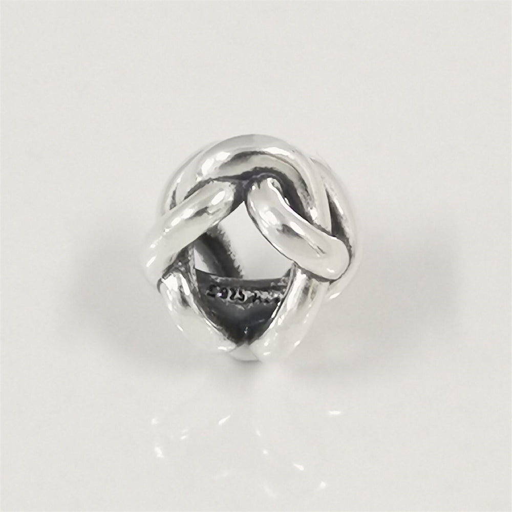 Authentic Pandora Infinity Knot Charm – Symbol of Eternal Love in Sterling Silver