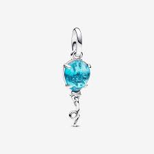 Pandora Blue Murano Glass Balloon Dangle Charm | Travel-Inspired Jewelry | Sterling Silver Charm
