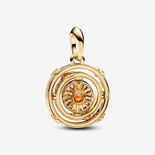 Pandora Game of Thrones Spinning Astrolabe Dangle Charm | GOT-Inspired Jewelry | Collector's Fantasy Charm