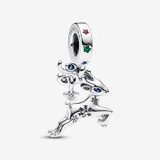 Pandora Magical Christmas Reindeer Dangle Charm | Holiday Sterling Silver Jewelry