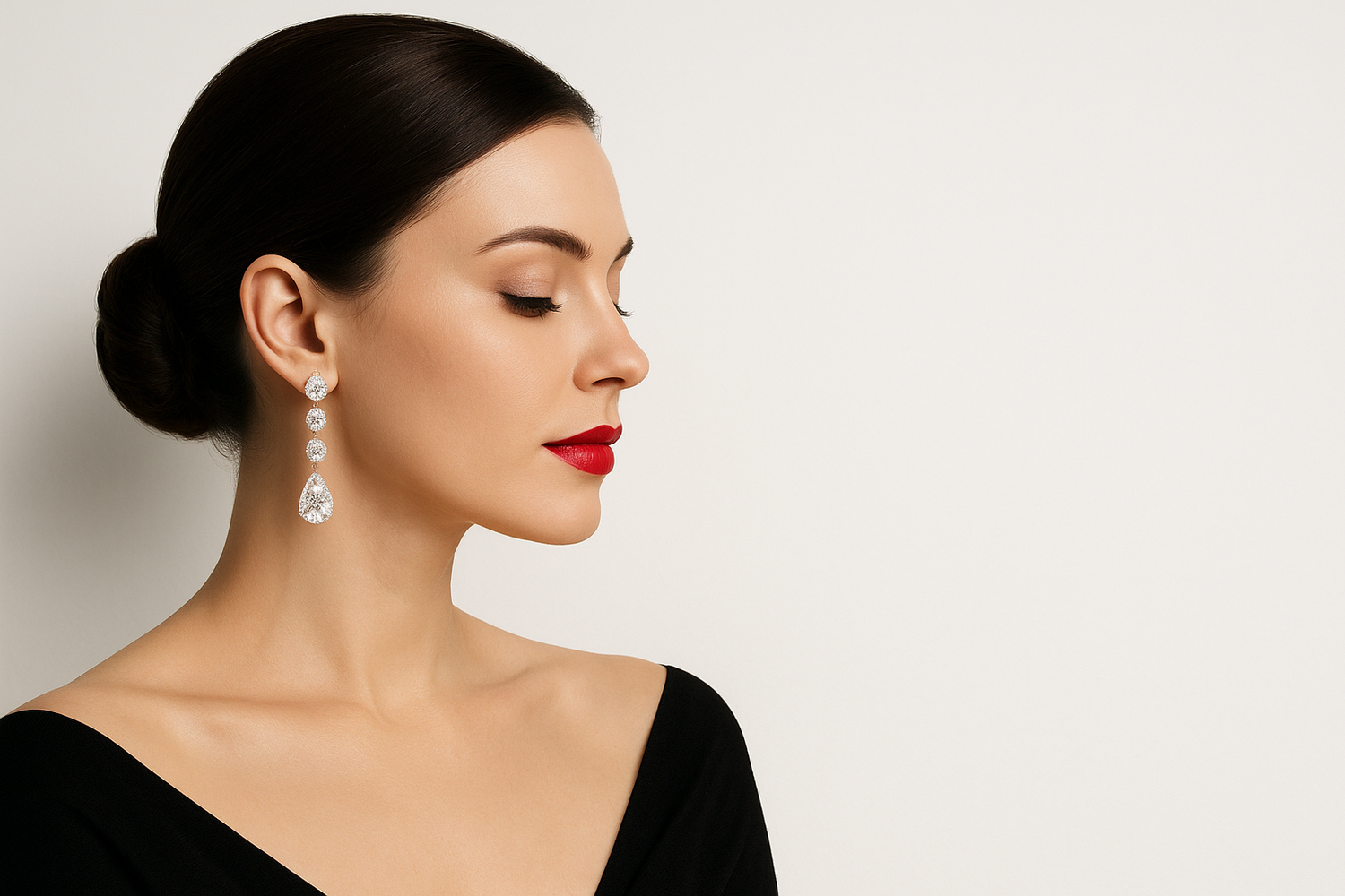 Elegant jewelry model image