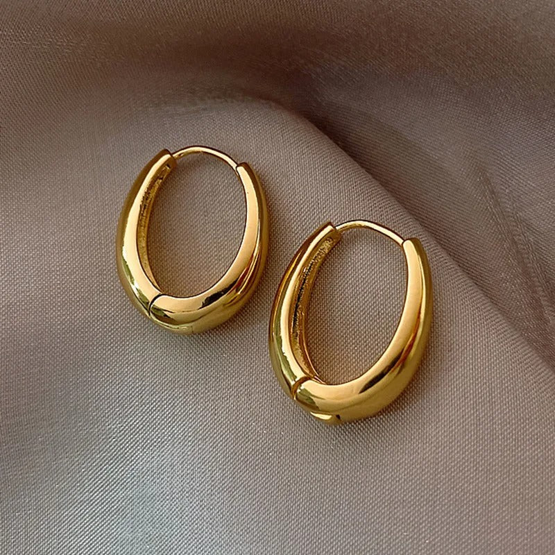 2025 Women Earrings Fashion Water Drop Pendant Earrings Simple Stud Earrings Punk Hip Hop Metal Ear Stud Trendy Jewelry Gift