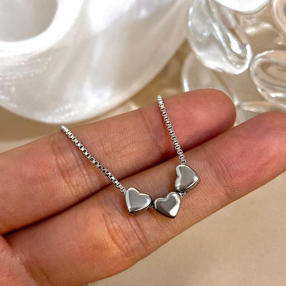 Exquisite Small Star Collarbone Chain Necklace for Women Stainless Steel Pentagram Pendant Necklace Lady Choker Jewelry Gifts