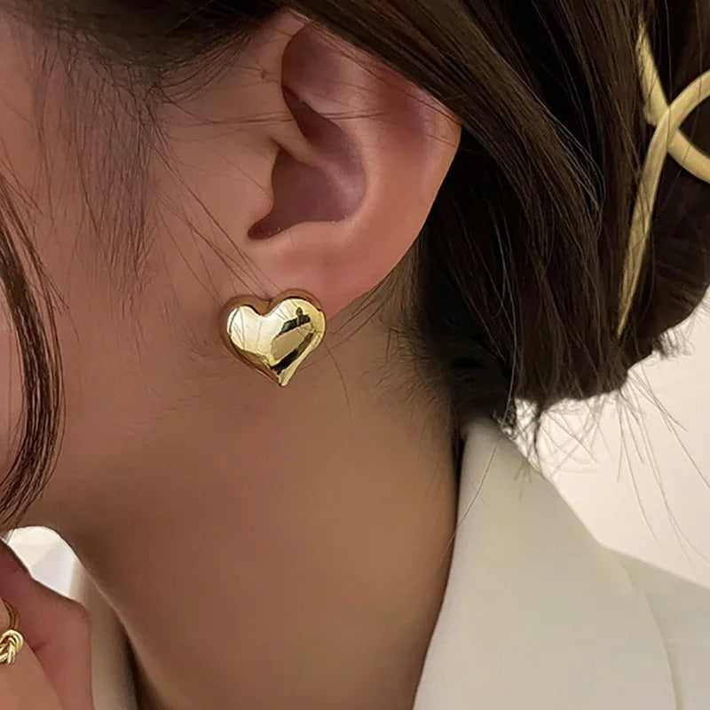 Fashion Stainless Steel Droplet Earrings for Women Vintage Exaggerated Geometric Dangle Drop Earring Party Wedding Jewelry Gifts