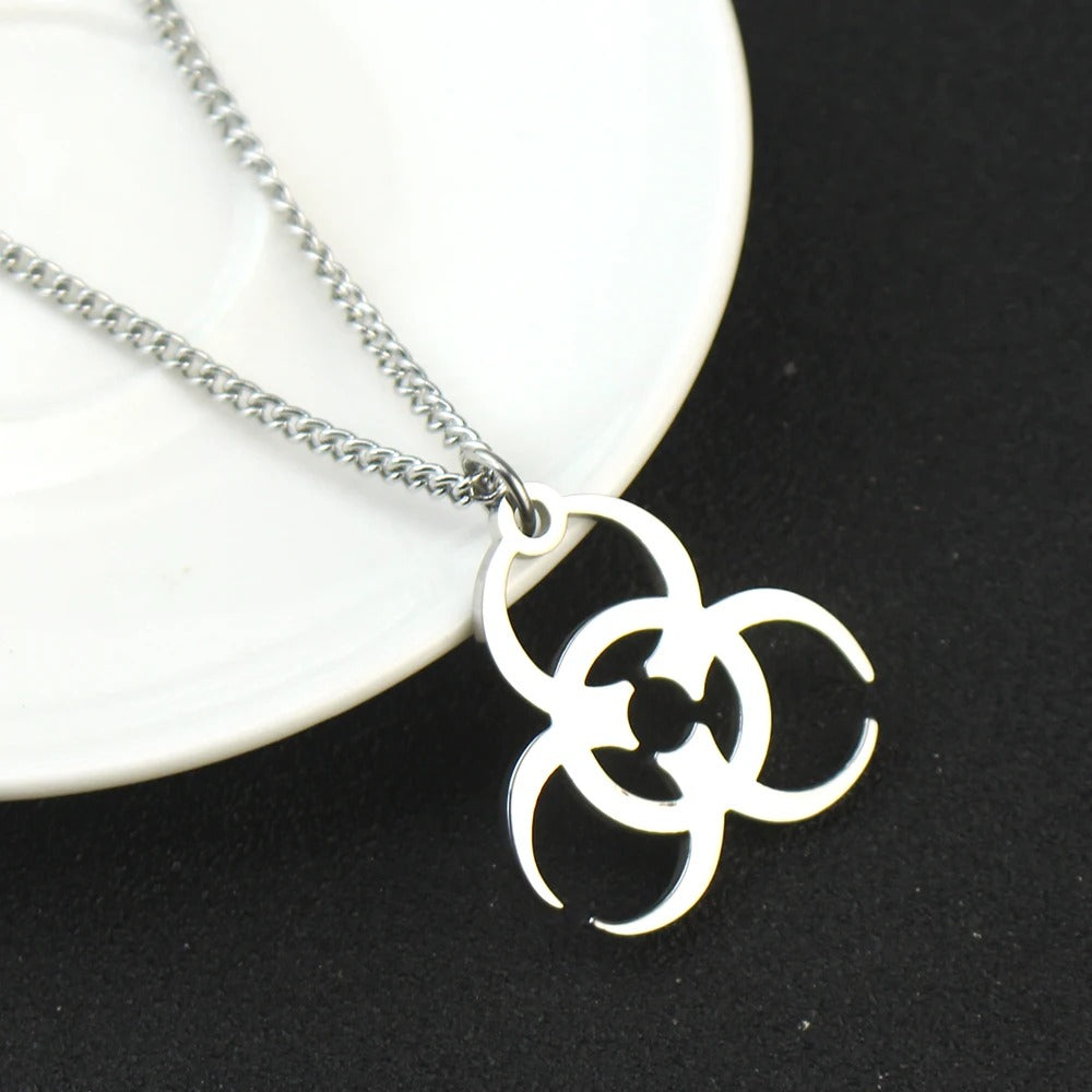 Residents Pendant Necklace for Men Women Corporation Symbol Chain Necklace Fans Cosplay Party Jewelry Accessories Gift