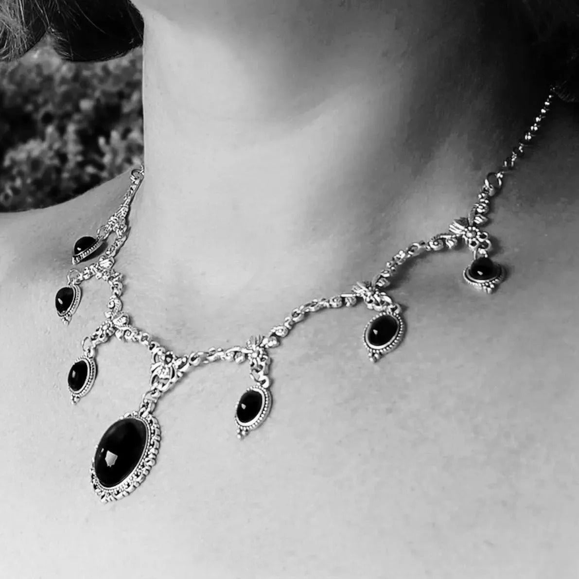 Vampire Choker, Gothic jewelry, Victoria, Retro, Butterfly, Blood Drop, Pagan, Witchcraft, Alternative, Necklace For Women