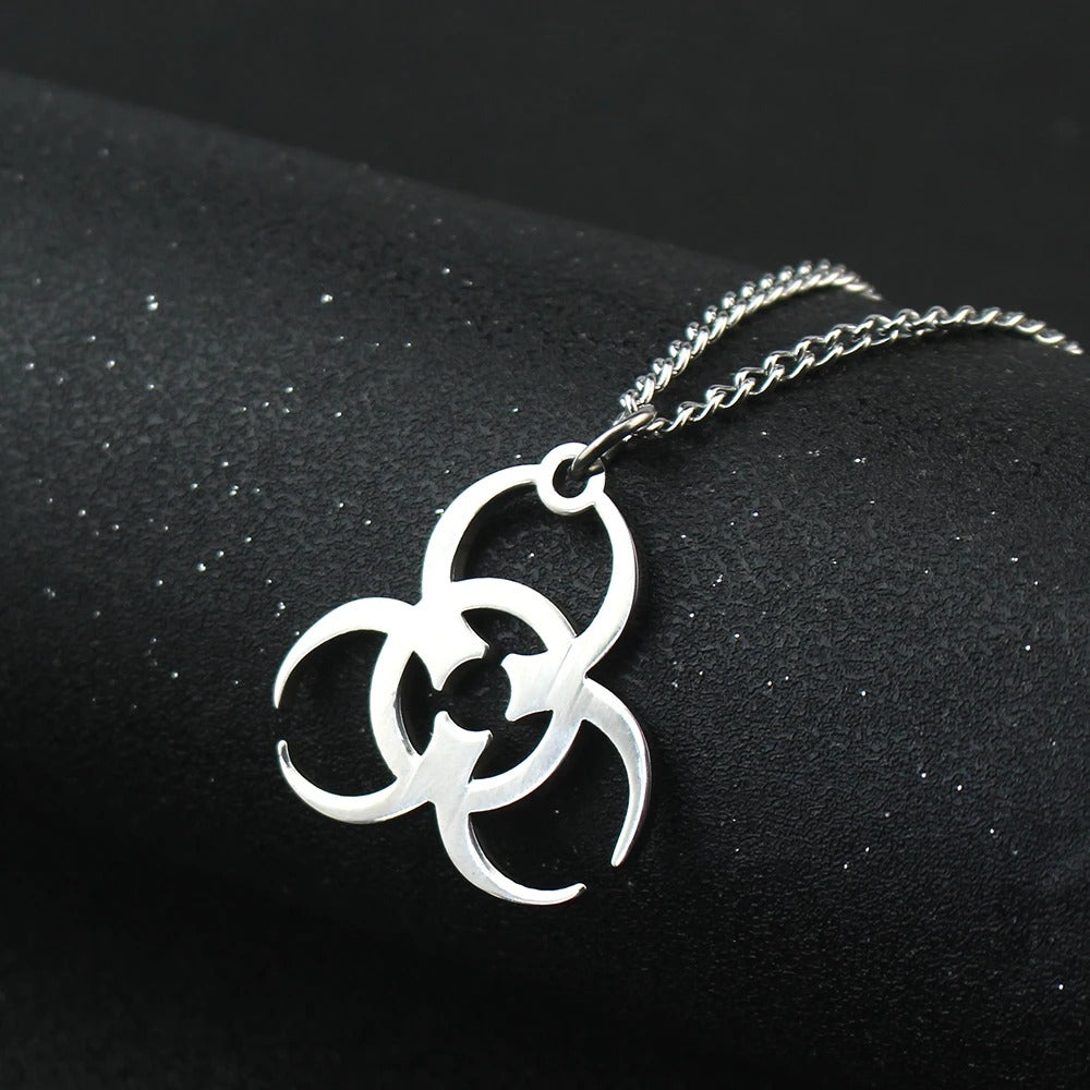 Residents Pendant Necklace for Men Women Corporation Symbol Chain Necklace Fans Cosplay Party Jewelry Accessories Gift