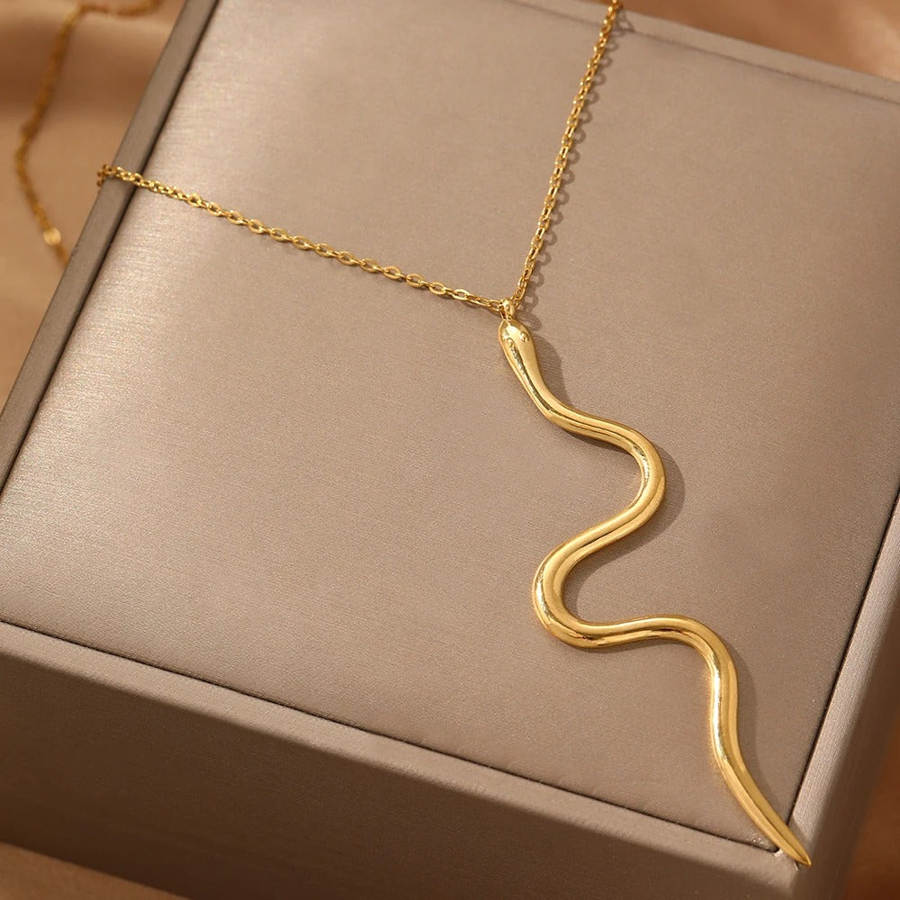 Stainless Steel Necklaces Fashion Pendant Chain Hip-Hop Trending Sweater Chain Necklace For Women Jewelry Gifts