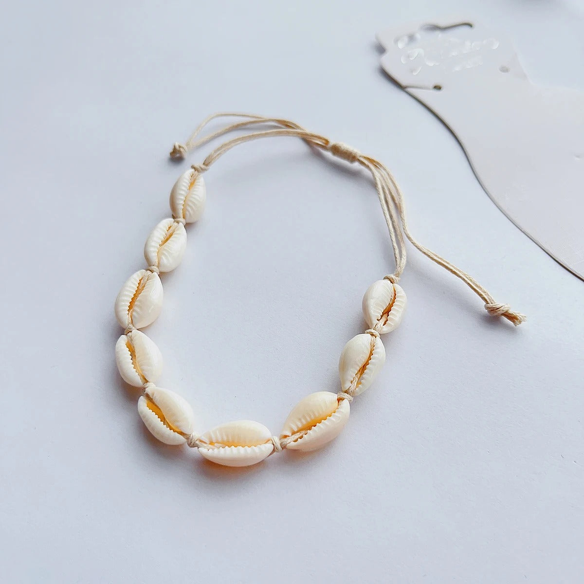 Seashell anklets women's rope braided beach beach resort style accessories ornaments