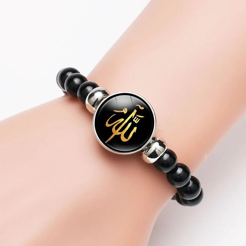1 Piece Muslim Allah Bracelets Multi Layer Islamism Bracelets Gifts For Muslim