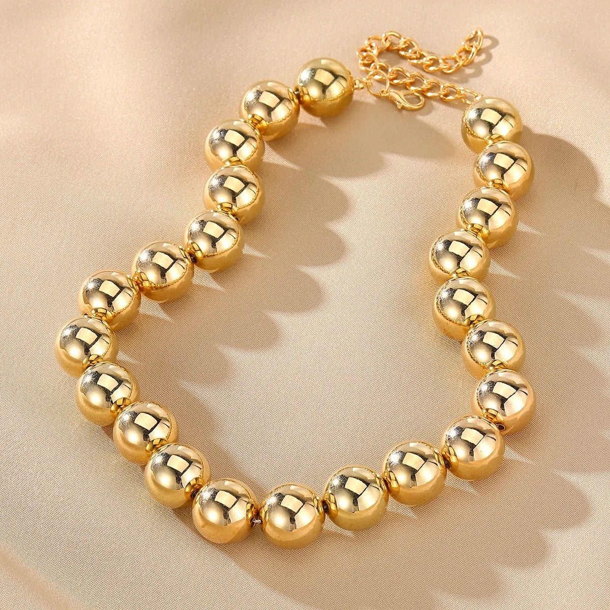New Trendy Kpop Chokers Necklace For Women Temperament Simple Strand Bead Fashion Jewelry