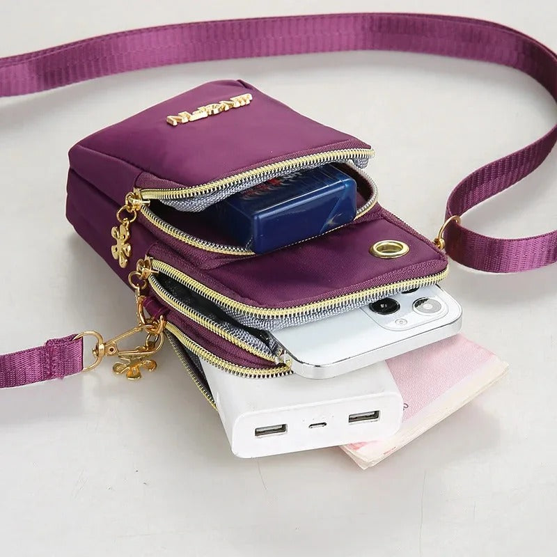 New Women's Mini Shoulder Bag, Cell Phone Bag, Fashionable Money Bag for Mom