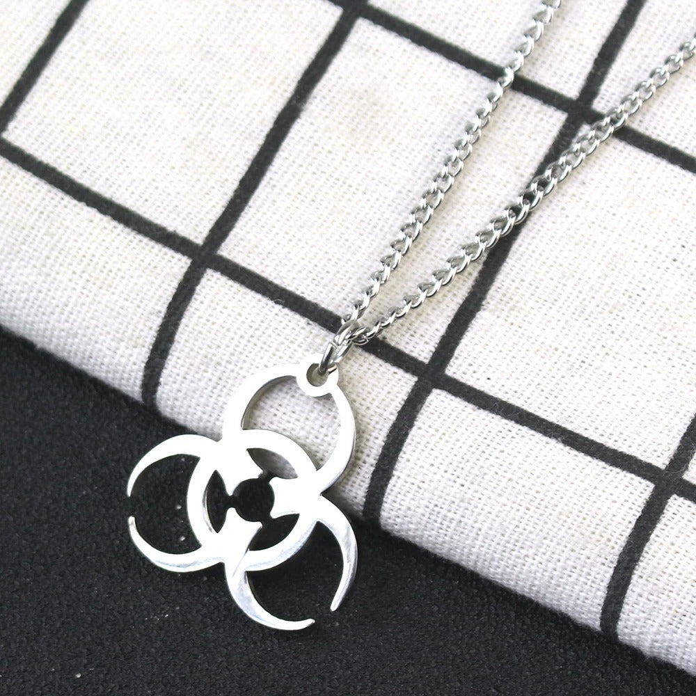 Residents Pendant Necklace for Men Women Corporation Symbol Chain Necklace Fans Cosplay Party Jewelry Accessories Gift