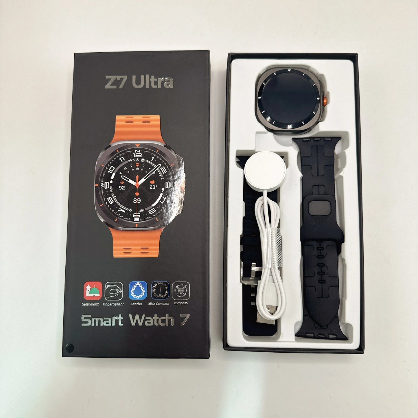 Z7 ultra Smartwatch Smart Watch ultra Sport SOS Compass Navigation Heath Sleep Monitor Mobile Phone Call Z7ultra