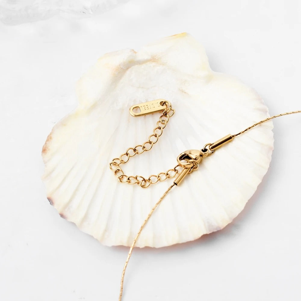 Wild & Free Pearl Pendant Necklace Women Korean Fashion
