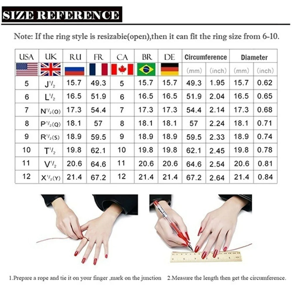 Fashion Women Rings Metal Crystal Rhinestones Zircon Ring for Women Romantic Bride Girl Proposal Ring Wedding Jewelry Gift