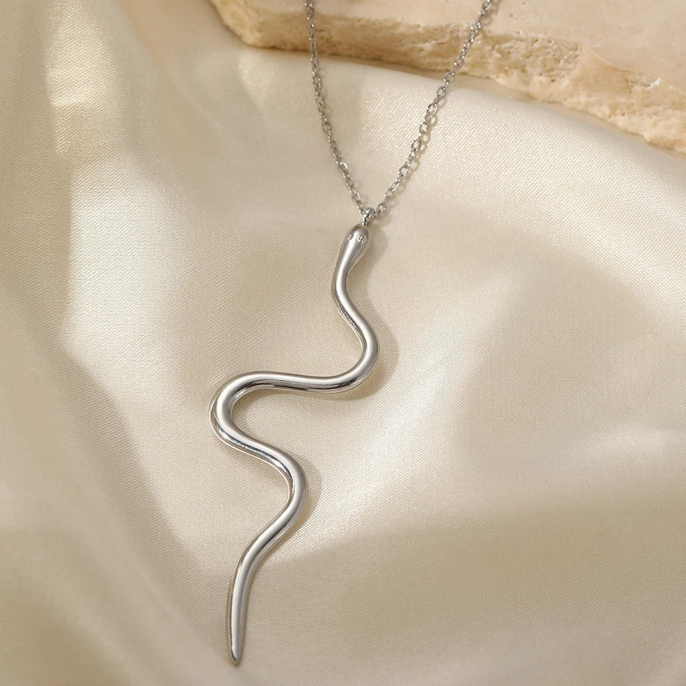Stainless Steel Necklaces Fashion Pendant Chain Hip-Hop Trending Sweater Chain Necklace For Women Jewelry Gifts