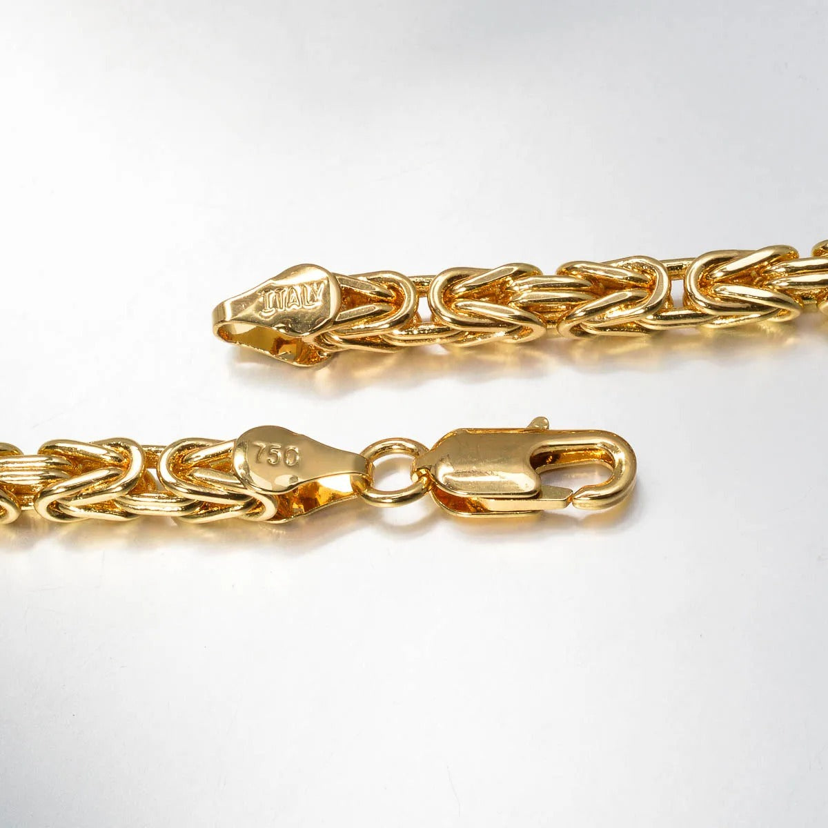 Snake Chain 18K Gold Color Plated Necklace Bridal Wedding Accessories Trend Fashion Birthday Gift for Wife