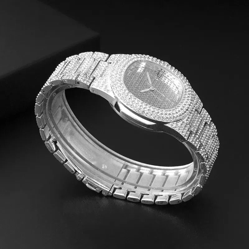 Luxury Stainless Steel Men's Quartz Watch – Luminous Calendar Sports Wristwatch