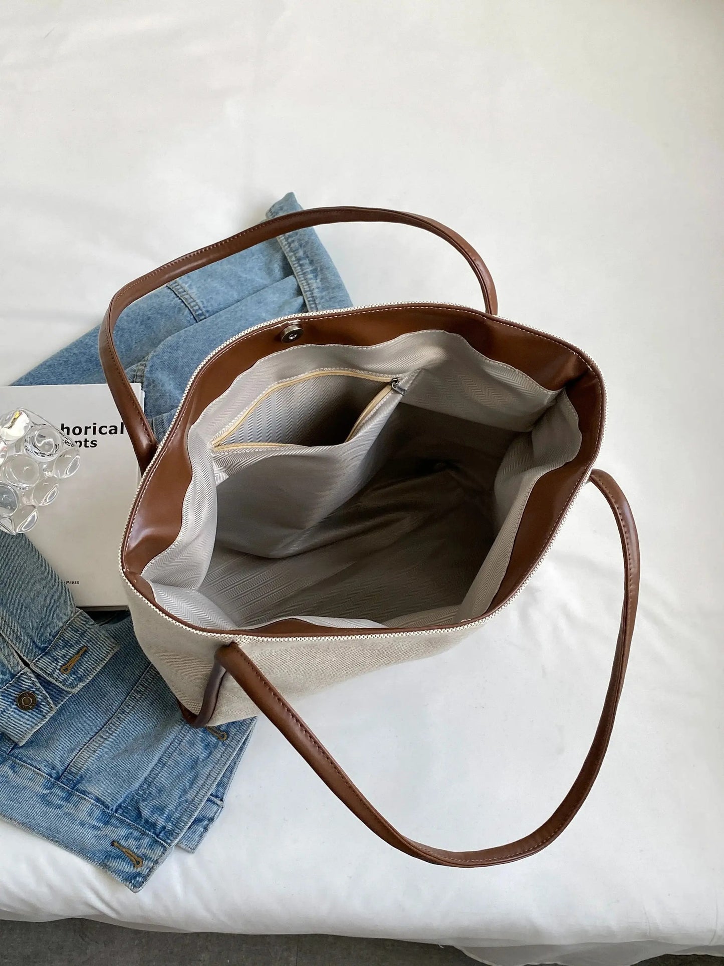 Large Capacity Shoulder Tote Bag for Women