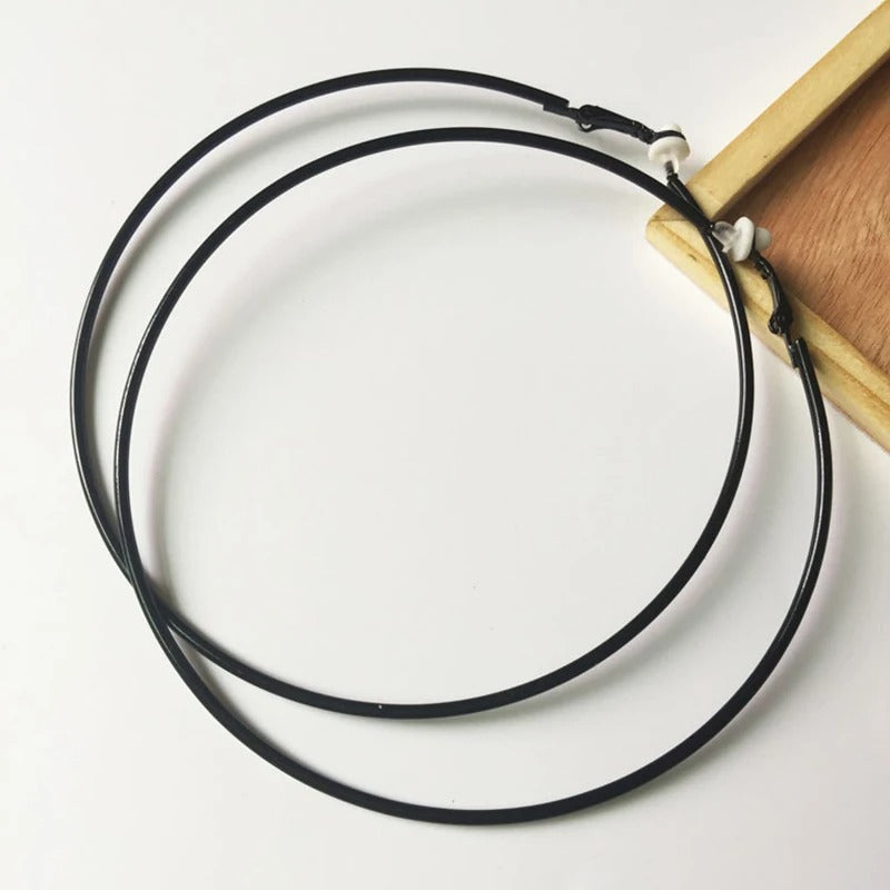 Clip Earrings For Women Without Piercing Non Pierced Small Big Circle Rings Classic Trend Ear Cuff Fake Hoop Earrings Non-Hole