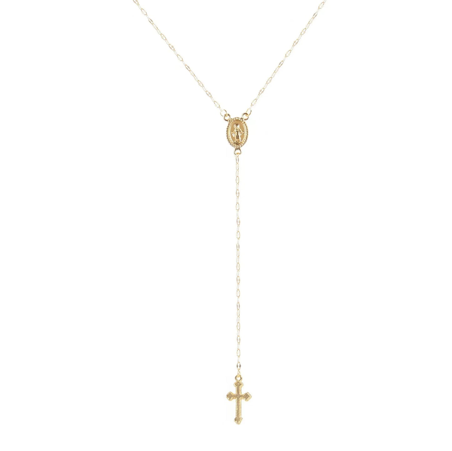 2025 New Fashion Vintage Christian Cross Bohemia Religious Rosary Pendant Necklace For Women Charm Jewelry Gifts