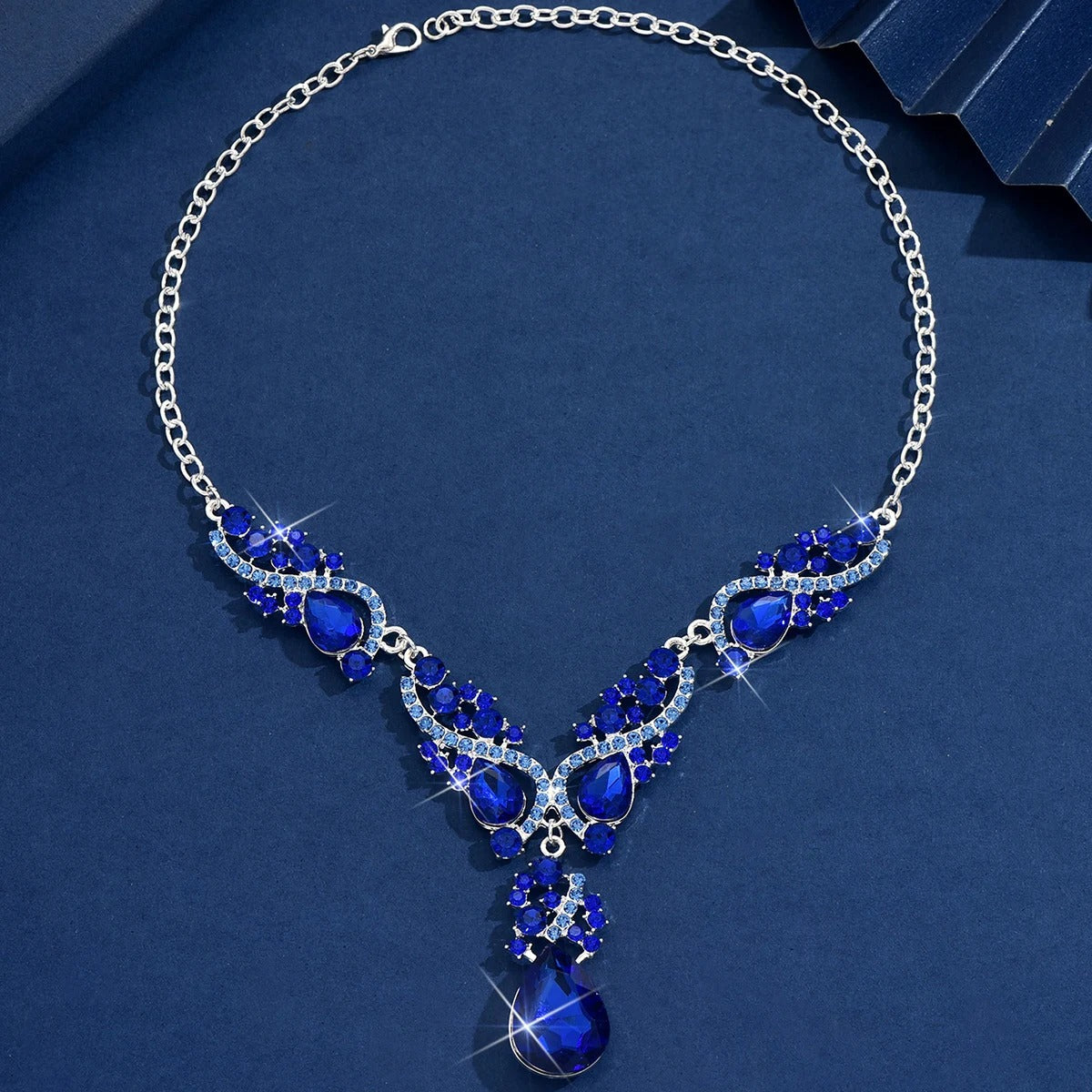 1PC Women's Fashion Trendy Water Drop Pendant Necklace Jewelry Suitable for Date, Party, Festival Gifts