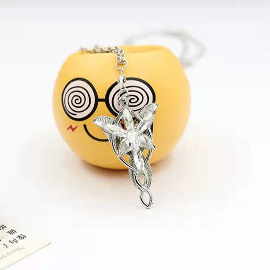 Fashionable The Lord of the Rings and the Angel Princess perfectly combine the necklace of Warcraft