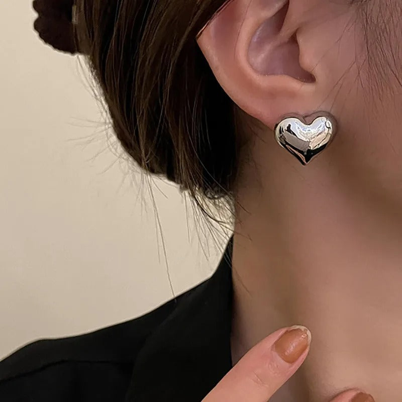 Fashion Stainless Steel Droplet Earrings for Women Vintage Exaggerated Geometric Dangle Drop Earring Party Wedding Jewelry Gifts