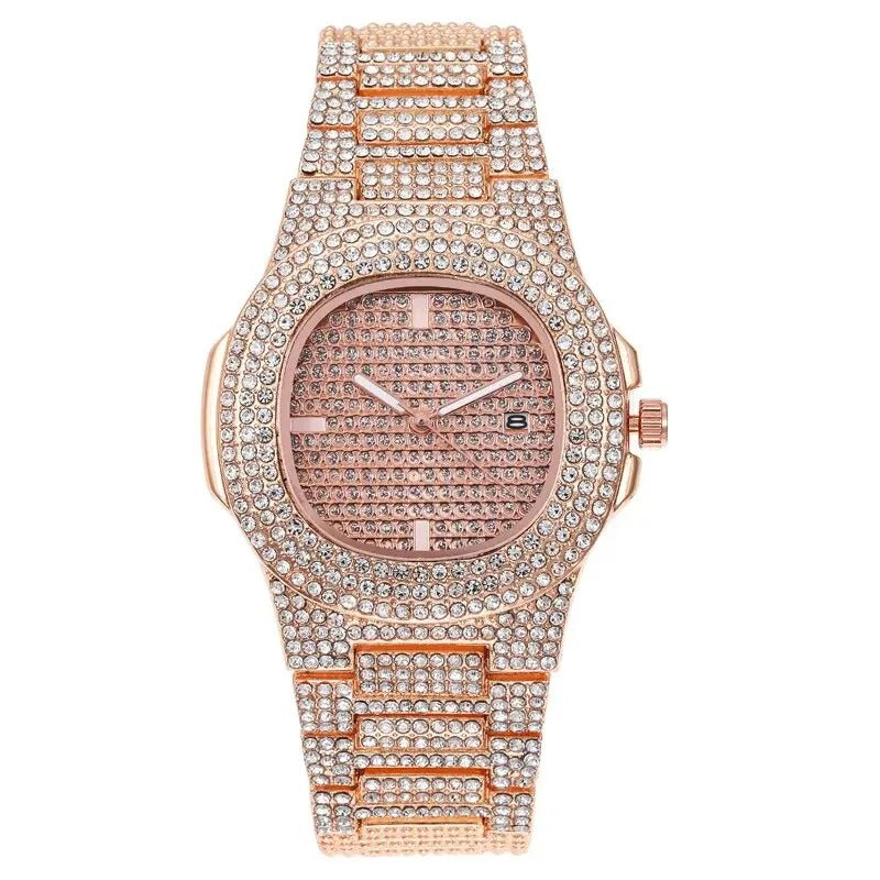 Luxury Stainless Steel Men's Quartz Watch – Luminous Calendar Sports Wristwatch