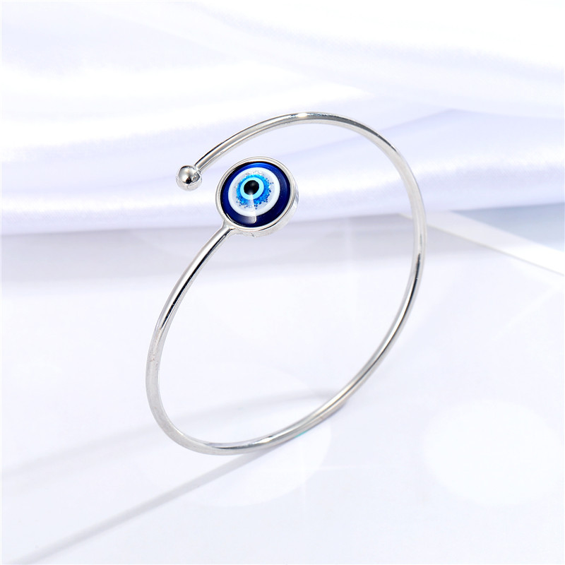 Boho Evil Eye Bracelet Handmade Turkish Lucky Blue Eye Jewelry