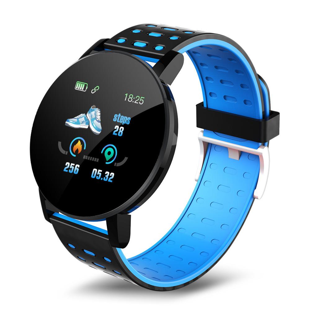 119S Bluetooth Smartwatch for Men and Women Fitness Tracker Android iOS