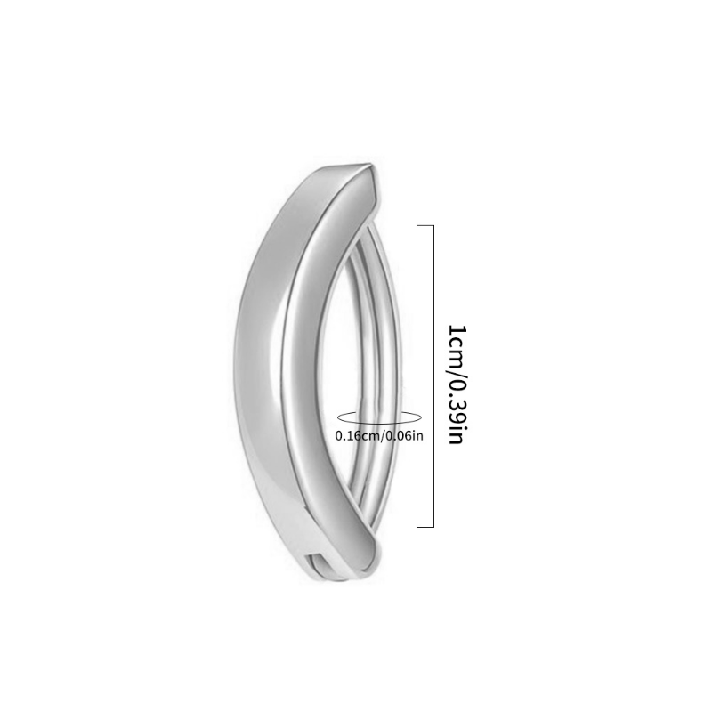Stainless Steel Navel Piercing Minimalist Anti-Allergy Belly Button Ring for Women