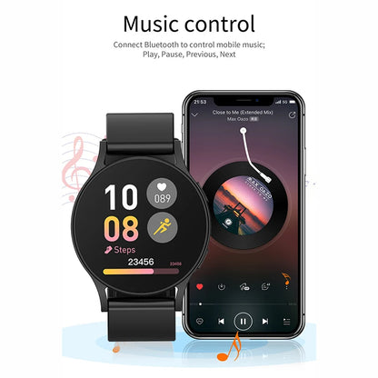 1.32" Watch 6 Smart Watch Fitness, Alarm & Bluetooth Call Gift