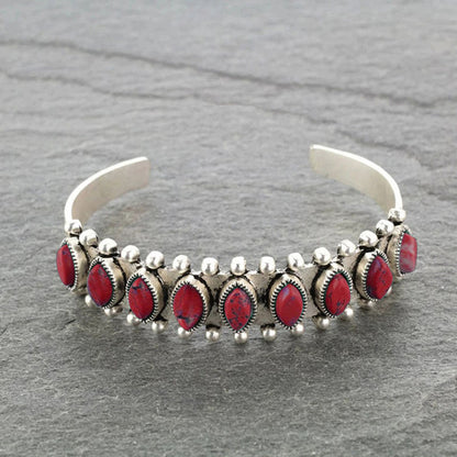 Vintage Tibet Turquoise Bracelet for Women Men Bangles Bracelets Bohemian Ethnic Gypsy Indian Afghan Turkish Jewelry