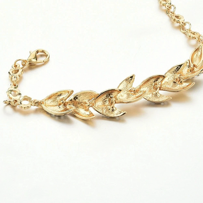 925 Sterling Silver Crystal Statement Bracelet for Women Girls Gift