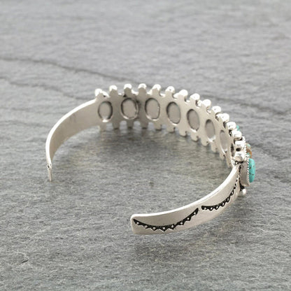 Vintage Tibet Turquoise Bracelet for Women Men Bangles Bracelets Bohemian Ethnic Gypsy Indian Afghan Turkish Jewelry