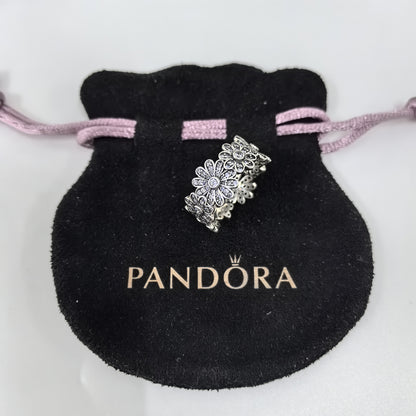 Genuine Pandora Sparkling Daisy Flower Crown Ring – 925 Sterling Silver