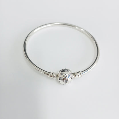 Authentic Pandora Stars & Galaxy Bangle Bracelet – 925 Sterling Silver (590009C01)