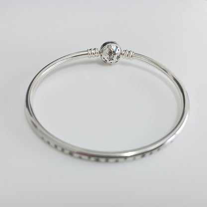 Authentic Pandora Stars & Galaxy Bangle Bracelet – 925 Sterling Silver (590009C01)