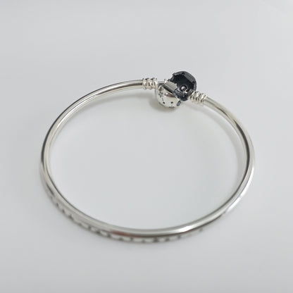 Authentic Pandora Stars & Galaxy Bangle Bracelet – 925 Sterling Silver (590009C01)