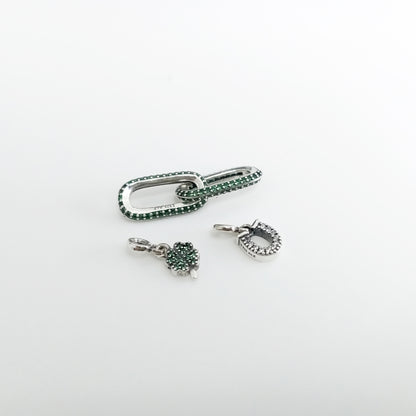 Authentic Pandora ME Lucky Styling Accents Trio – Mini Dangles S925 ALE
