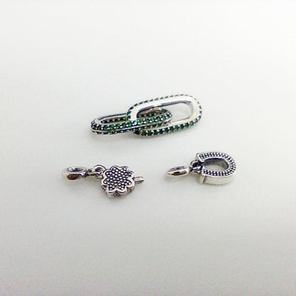 Authentic Pandora ME Lucky Styling Accents Trio – Mini Dangles S925 ALE